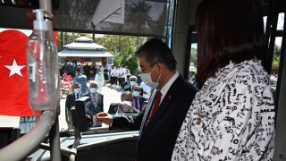 Halk otobüslerinde, “Vatan size minnettar” anonsu