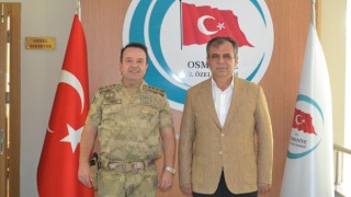 Jandarma Komutanından Özel İdare’ye ziyaret