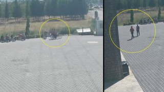 Önce keşif gezisi yaptılar, sonra motosikleti çaldılar