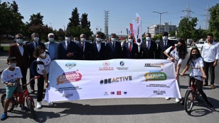 Osmaniye’de bisiklet etkinliği düzenlendi
