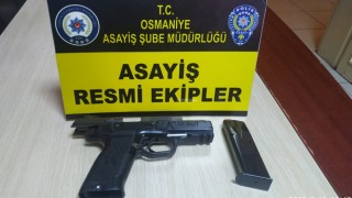 Osmaniye’de, ruhsatsız 6 silah ele geçirildi