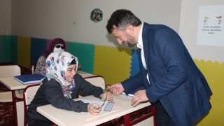 İl Müftüsünden engelli öğrencilere ziyaret