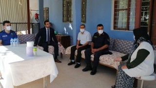 Kaymakam Taşkıran’dan şehit annesine ziyaret