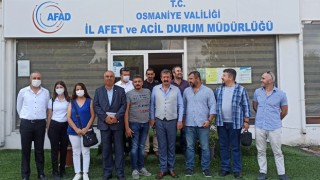 KESK Genel Sekreteri Şenol Köksal Osmaniye’de Ziyaretlerde Bulundu