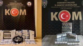 Osmaniye’de 2 Bin Paket kaçak sigara ele geçirildi