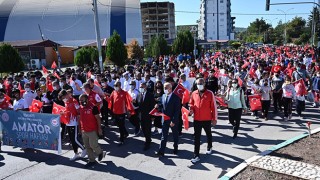 Osmaniye’de amatör spor haftası, kortej yürüyüşü ile başladı