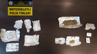 Polisten kaçan sürücüden silah ve uyuşturucu çıktı