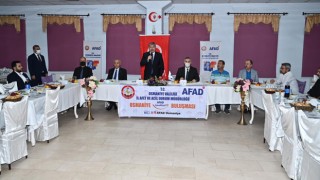 Vali Yılmaz, AFAD Gönüllüleri ile bir araya geldi