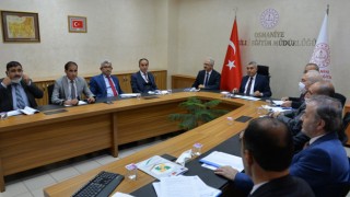 İlçe MEM’leri ile değerlendirme toplantısı yapıldı