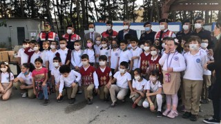 Minik öğrencilerden Jandarma’ya ziyaret