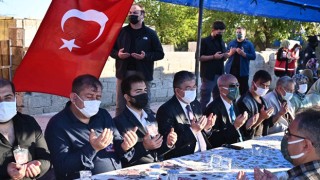 Şehit Polis memuru için mevlit okutuldu