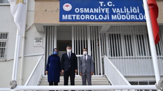 Vali Yılmaz’dan Meteoroloji Müdürlüğüne ziyaret