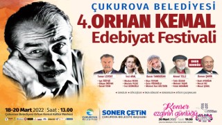 Çukurova Belediyesi, “Orhan Kemal Edebiyat Festivali” düzenliyor