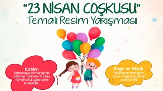 Belediyeden “23 Nisan Coşkusu” Temalı Resim Yarışması