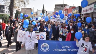 Otizm gününde özel çocuklar için etkinlik düzenlendi