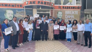 Osmaniye AK Parti’den "27 Mayıs" açıklaması