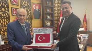 OKÜ Rektöründen MHP Genel Başkanı Bahçeli’ye Ziyaret