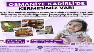 SMA’lı Sevgi Bebek İçin Kermes Düzenlenecek