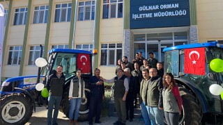 Mersin’de orman köylülerine traktör desteği verildi