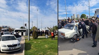 Adana’da minibüs ile otomobilin çarpıştığı kazada 9 kişi yaralandı