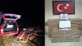 Adana’da polisin ’dur’ ihtarına uymayan otomobilde 270 bin adet dolu makaron ele geçirildi