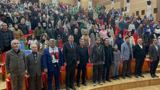Burdur’da ”Şehitlerimize Rahmet Filistin’e Destek” programı düzenlendi