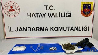 Hatay’da uyuşturucu operasyonunda 2 şüpheli yakalandı