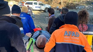 Isparta’da doğada yürürken düşerek yaralanan kişi kurtarıldı