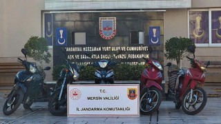 Mersin’de 5 motosiklet çaldığı iddia edilen şüpheli yakalandı