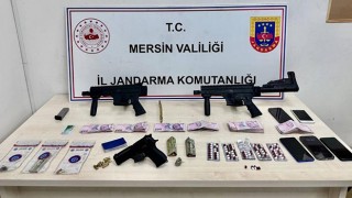 Mersin’de silah kaçakçılığı yapan 2 zanlı tutuklandı