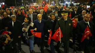 Kahramanmaraş’ın düşman işgalinden kurtuluşunun 104. yılı dolayısıyla Fener Alayı düzenlendi