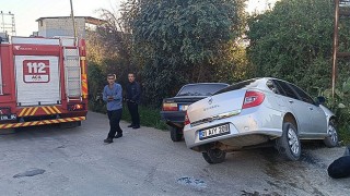Adana’da iki otomobilin çarpıştığı kazada 6 kişi yaralandı
