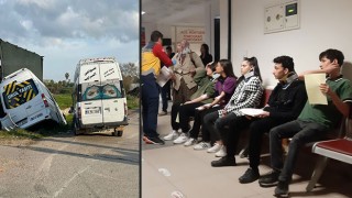 Antalya’da öğrenci servisi ile minibüs çarpıştı, 9 kişi yaralandı
