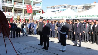 Atatürk’ün Serik’e gelişinin 94. yıl dönümü kutlandı