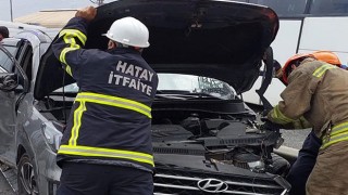 Hatay’da zincirleme trafik kazasında 7 kişi yaralandı