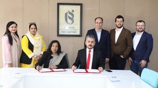 ISUBÜ ile Pakistan Kinnaird Üniversitesi arasında işbirliği protokolü imzalandı