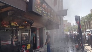 Tarsus’ta restoranda çıkan yangın söndürüldü