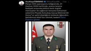 Kaya’dan Şehit Astsubay İçin Taziye Mesajı