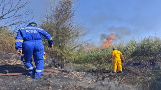 Osmaniye Kuş Cenneti'nde yangın: Haytap ekipleri bölgede