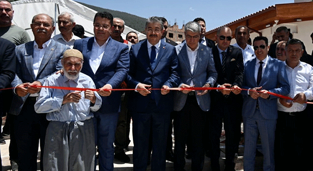 Restore Edilen Cami Törenle Açıldı