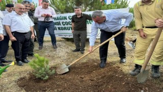 Başkan İba 15 Temmuz Anısına Fidan Dikti