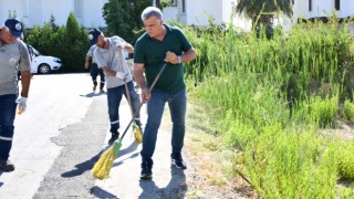 Bozyazı’da temizlik çalışması yapıldı