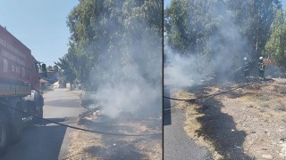 Hatay’da otluk alanda çıkan yangın söndürüldü