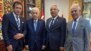 MHP’li Başkanlardan Bahçeli’ye Ziyaret