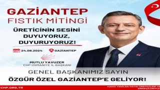 CHP'li Yavuzer'den Fıstık Mitingine Davet