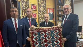 Kadirlili İş Adamlarından Bahçeli’ye Ziyaret