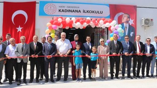 Hatay’da depremde ağır hasar alan okulun yerine yenisi yapıldı