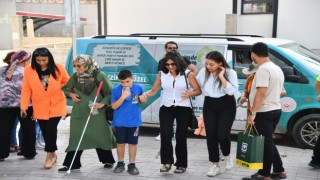 Engelleri Aşmak İçin Yürüdüler: Beyaz Baston Farkındalık Yürüyüşü