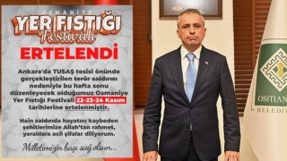 Fıstık Festivali İleri Bir Tarihe Ertelendi