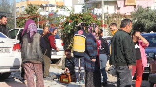 Antalya’da işçilerin kaldığı konteynerde çıkan yangın söndürüldü